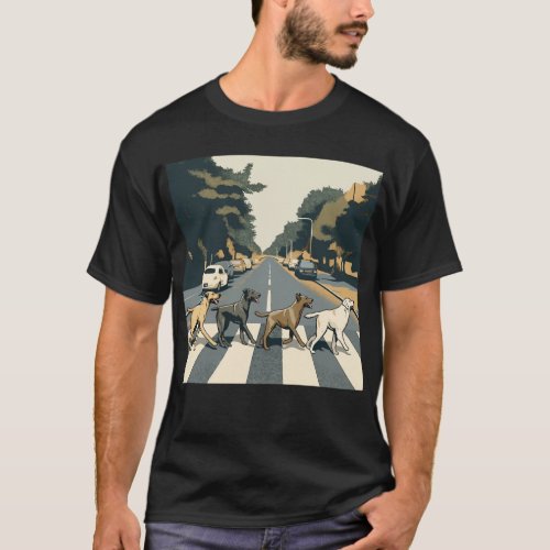 Abbey Road Dog T_Shirt