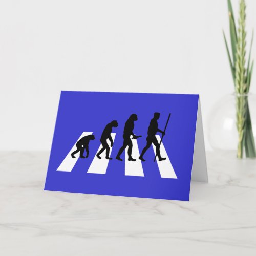Abbey Road Evolution Greeting Card