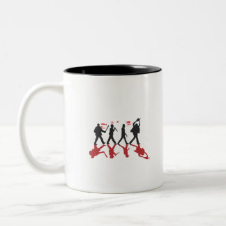 Abbey Road Killer Red Two-Tone Coffee Mug