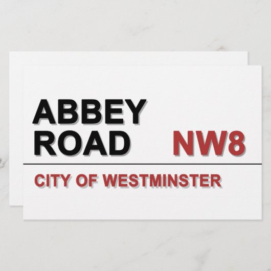 Abbey Road London England - vintage (Front/Back)