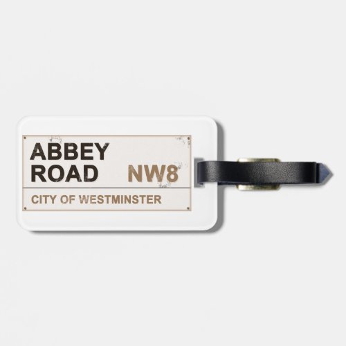 Abbey Road London England _ vintage Luggage Tag