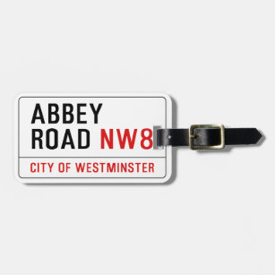 Kühlschrankmagnet Abbey Road London Straßenschild Emaille gg 