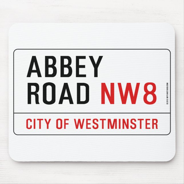 Abbey Road Mouse Pad (Front)