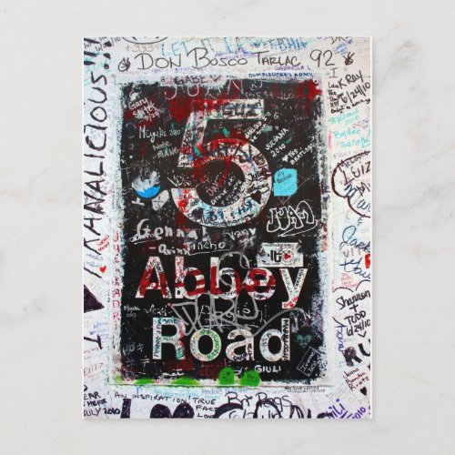 Abbey Road Postcard