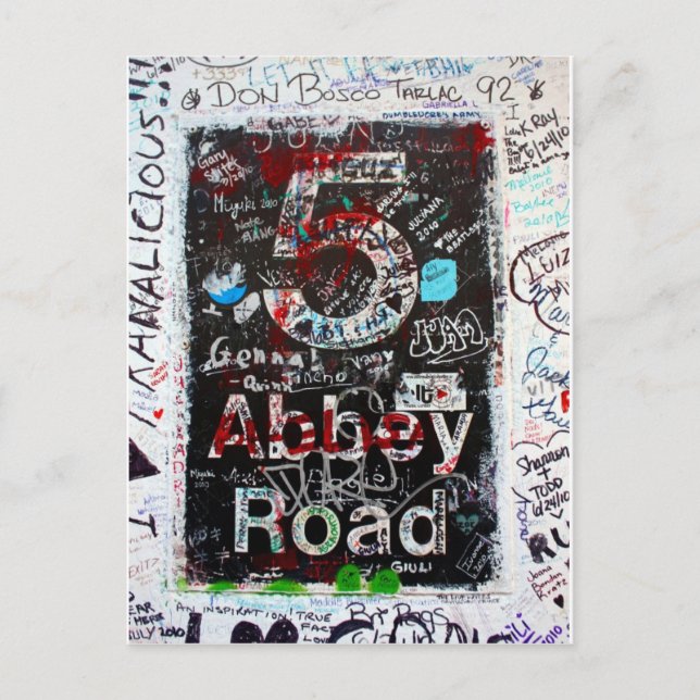 Abbey Road Postcard (Front)