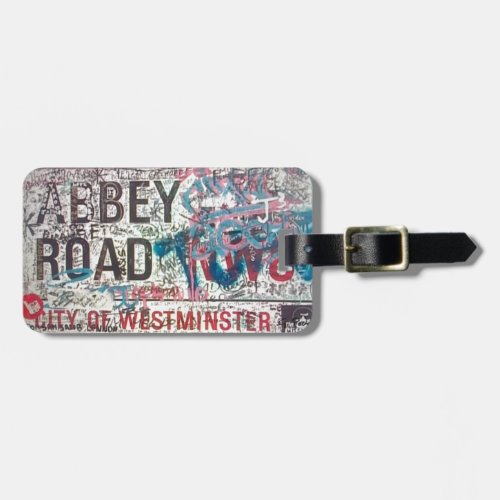 Abbey Road Sign Luggage Tag
