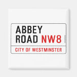 Abbey Road Street Sign Magnet