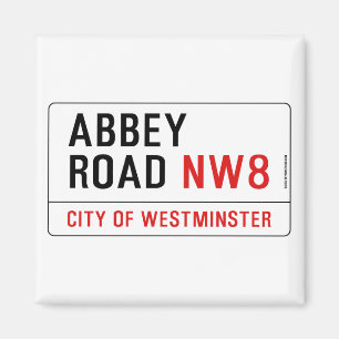 Abbey Road Street Sign Magnet