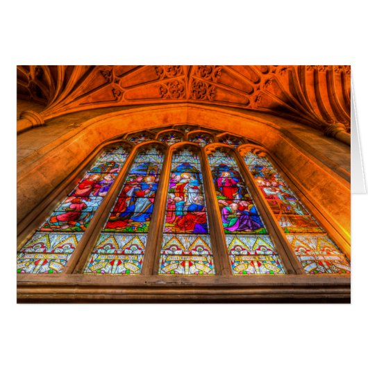 Abbey Stained Glass Window Cards (Front Horizontal)
