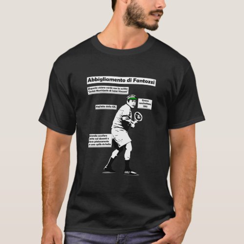 Abbigliamento di Fantozzi tennis  T_Shirt