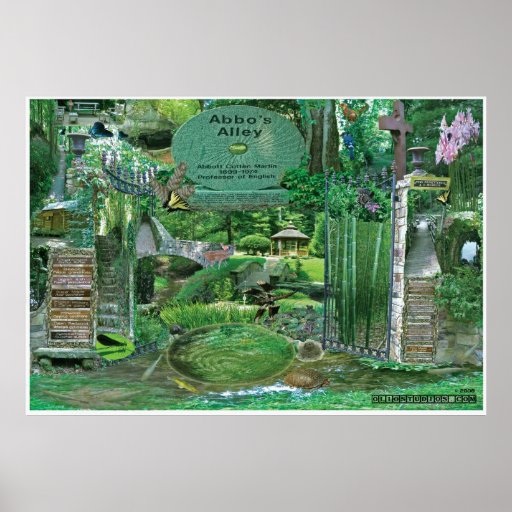 Abbos Alley Collage Sewanee, TN OlioStudios.com Print | Zazzle