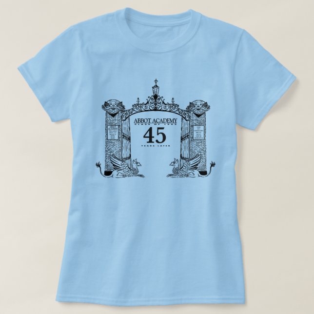 ABBOT 45 YR later T-Shirt (Design Front)