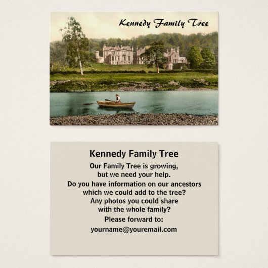 Abbotsford House, Scottish Borders, Scotland (Front & Back)