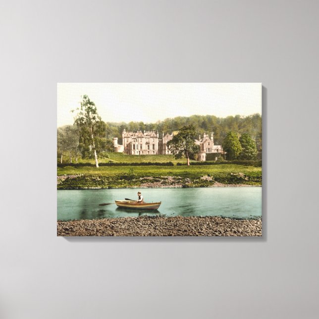Abbotsford House, Scottish Borders, Scotland canva Canvas Print (Front)