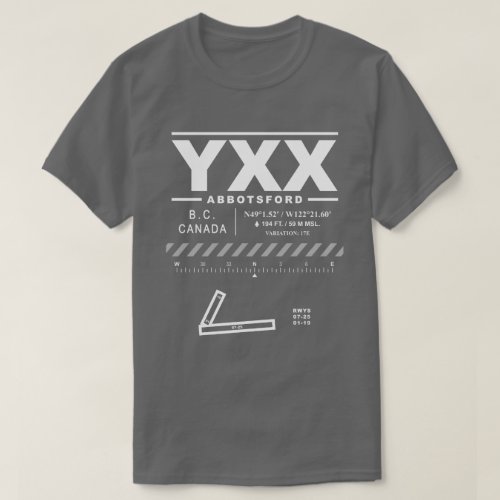 Abbotsford International Airport YXX T_Shirt