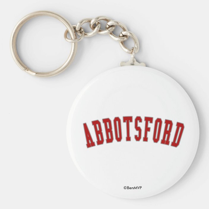 Abbotsford Key Chain