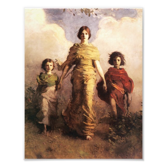 Abbott Handerson Thayer A Virgin Photo Print (Front)