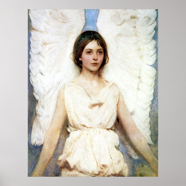 Abbott Handerson Thayer Angel Poster (Front)