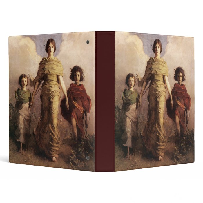 Abbott Handerson Thayer The Virgin 3 Ring Binder