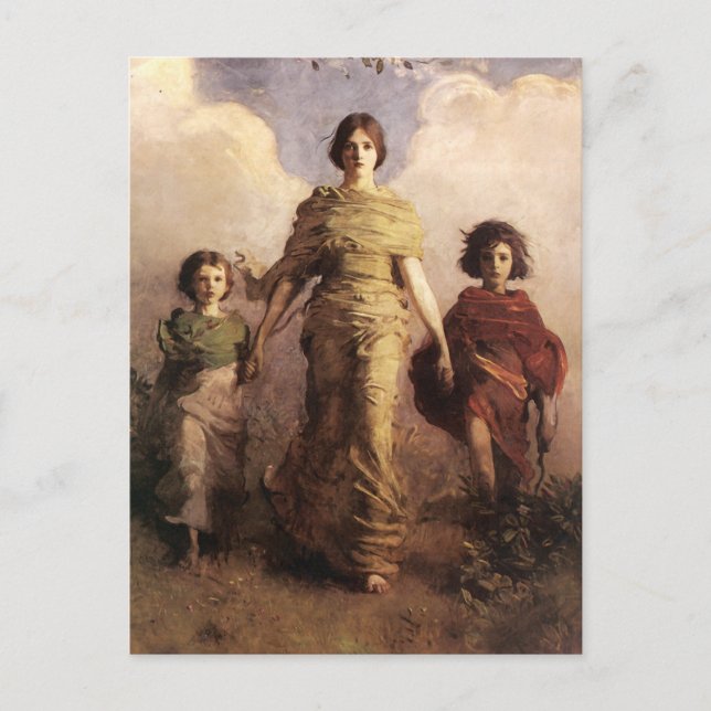 Abbott Handerson Thayer The Virgin Postcard (Front)