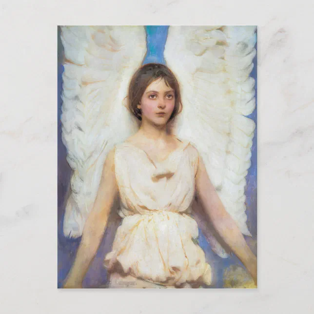 Abbott Handerson Thayer Vintage Angel Postcard | Zazzle