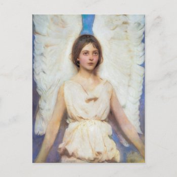Abbott Handerson Thayer Vintage Angel Postcard by encore_arts at Zazzle