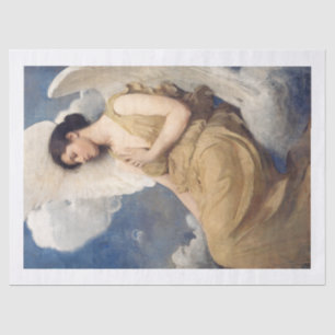 Abbott Handerson Thayer Winged Figure - 1889 Tissue Paper