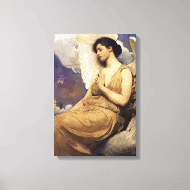 Abbott Handerson Thayer Winged Figure Canvas Print (Front)