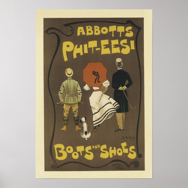 Abbotts Phit-eesi Boots and Shoes Poster (Front)