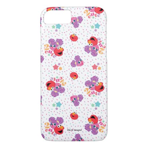 Abby And Elmo 2 Cute Pattern iPhone 87 Case