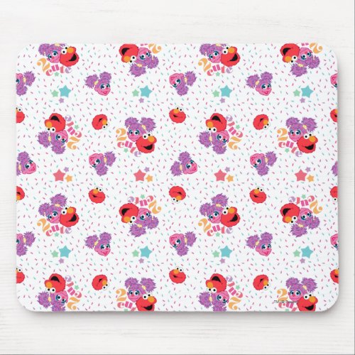 Abby And Elmo 2 Cute Pattern Mouse Pad