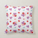 Abby And Elmo 2 Cute Pattern Throw Pillow