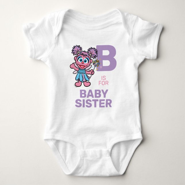 Abby Cadabby | B is for Baby Sister Baby Bodysuit (Front)