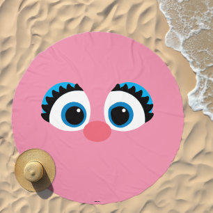 Abby Cadabby Big Face Beach Towel