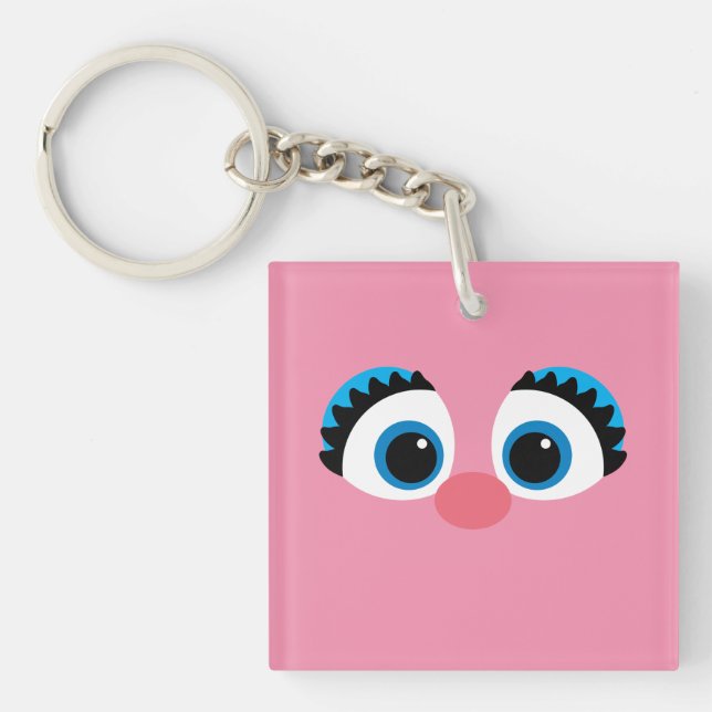 Abby Cadabby Big Face Keychain (Front)