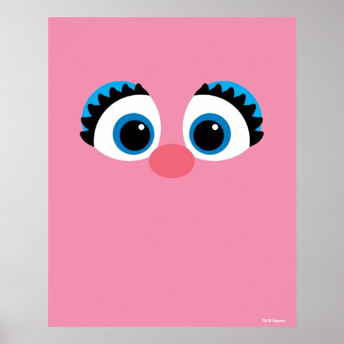 Abby Cadabby Big Face Poster