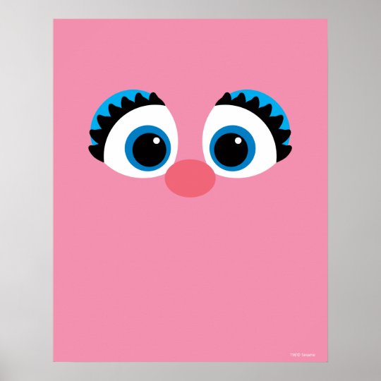 Abby Cadabby Big Face Poster | Zazzle.com