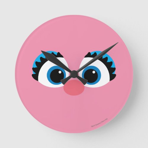 Abby Cadabby Big Face Round Clock