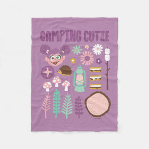 Abby Cadabby Camping Cutie Fleece Blanket
