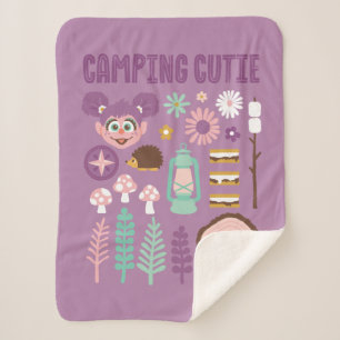 Abby Cadabby Camping Cutie Sherpa Blanket