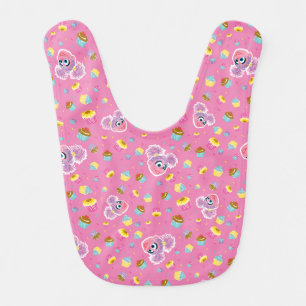 Abby Cadabby Cupcake Party Pattern Baby Bib