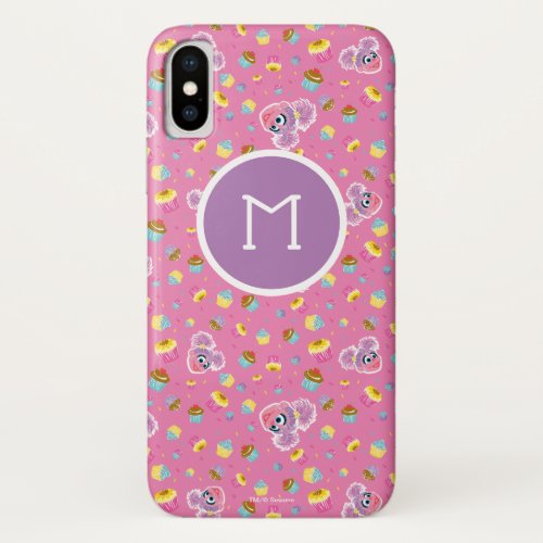 Abby Cadabby Cupcake Party Pattern iPhone X Case