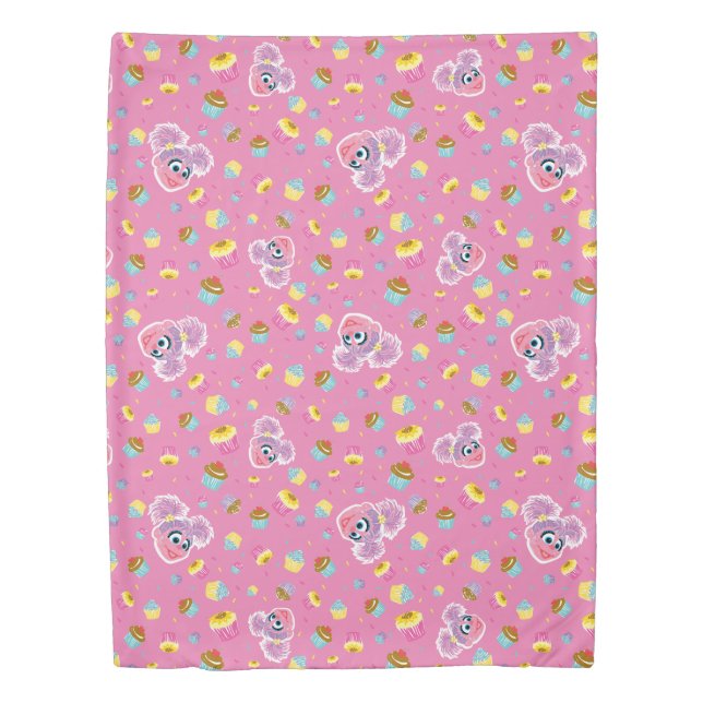 Abby Cadabby Cupcake Party Pattern Duvet Cover (Front)