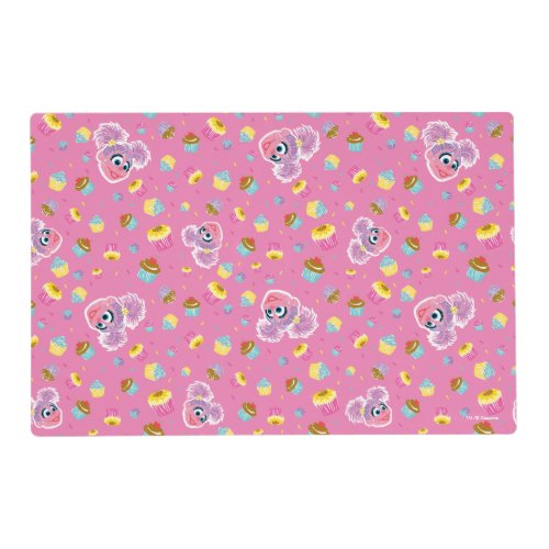 Abby Cadabby Cupcake Party Pattern Placemat