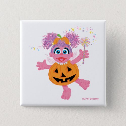 Abby Cadabby  Cute as a Pumpkin Button