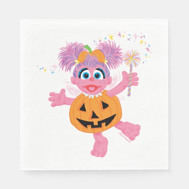 Abby Cadabby | Cute as a Pumpkin Napkins (Front)