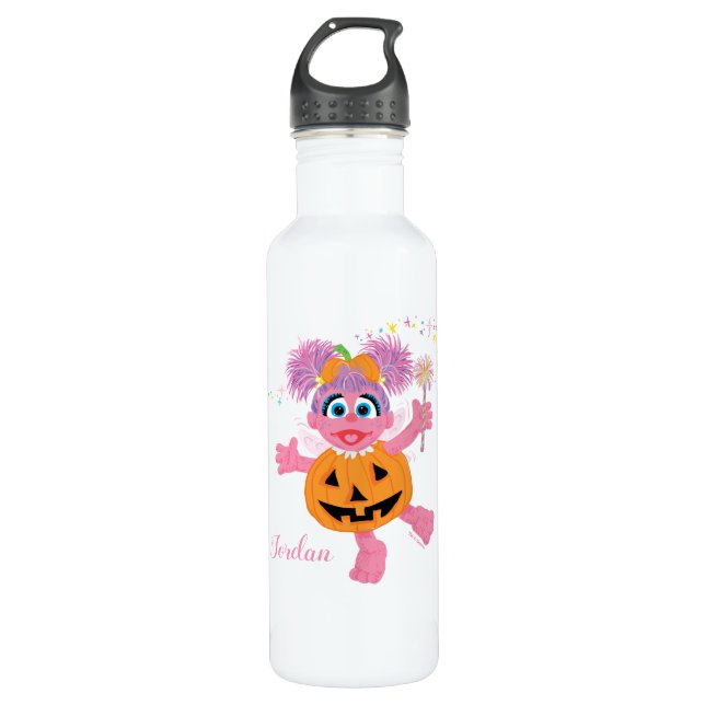 Abby Cadabby | Cute as a Pumpkin Stainless Steel Water Bottle (Front)