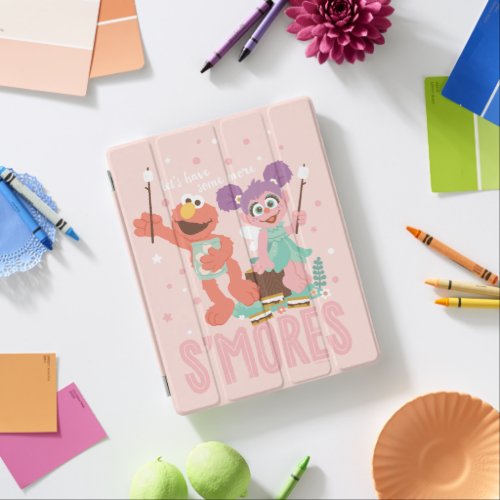 Abby Cadabby  Elmo  Lets Have Some More Smores iPad Smart Cover