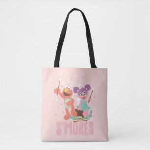 Abby Cadabby & Elmo   Let's Have Some More Smores Tote Bag