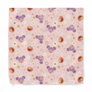 Abby Cadabby & Elmo Woodland Pattern Bandana